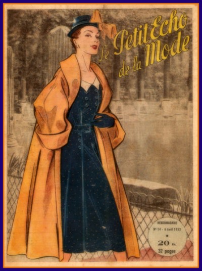 Duster coat and dress Duster coat and dress