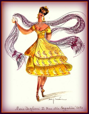 1850 Ballet costume 1850 Ballet costume