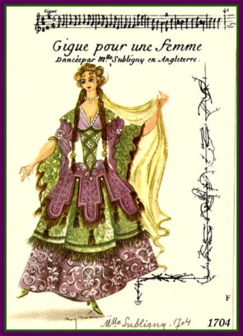 Ballet costume 1704 Ballet Costume 1704