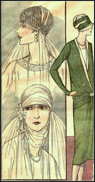 Beautiful headdress 1927