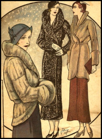 December 1924 Snow coats 