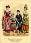 Four Theatre Costumes - 1895