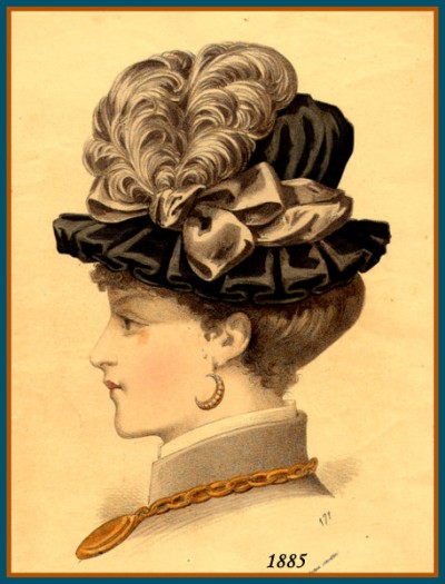 Hat style  1885