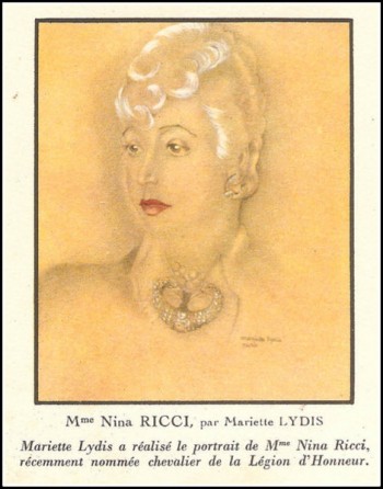 Nina Ricci portrait