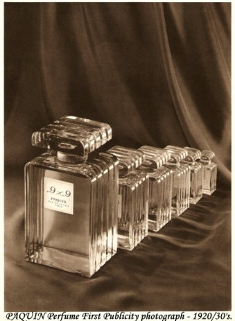 PAQUIN Perfume First Publicity photograph - 1920/30's.