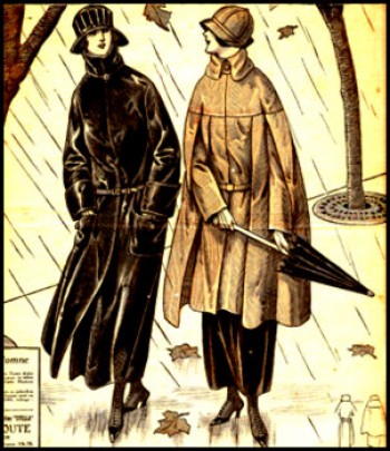 Rain coats 1923