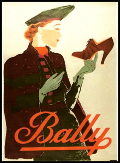Shoe adv Bally Shoe adv Bally