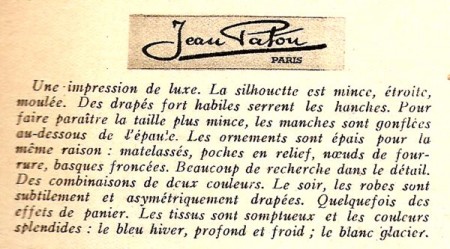 Jean Patou Icon