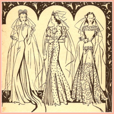 Wedding designs 1952