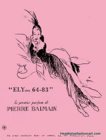 Pierre Balmain ~ 1914-1982 | Head to Toe Fashion Art